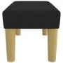 Banco de tela negro 70x30x30 cm de vidaXL, Bancos - Ref: Foro24-346626, Precio: 31,41 €, Descuento: %