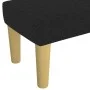 Banco de tela negro 70x30x30 cm de vidaXL, Bancos - Ref: Foro24-346626, Precio: 31,41 €, Descuento: %