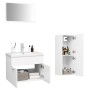 Juego de muebles de baño madera de ingeniería blanco de vidaXL, Muebles de baño - Ref: Foro24-3071180, Precio: 216,05 €, Desc...
