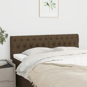 Cabeceros 2 unidades tela marrón oscuro 72x7x78/88 cm de vidaXL, Cabeceros y pies de cama - Ref: Foro24-346343, Precio: 70,81...