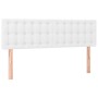 Cabeceros 2 unidades cuero sintético blanco 72x5x78/88 cm de vidaXL, Cabeceros y pies de cama - Ref: Foro24-346465, Precio: 7...