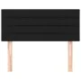 Kopfteil aus schwarzem Stoff, 100 x 5 x 78/88 cm von vidaXL, Kopf- und Fußteile - Ref: Foro24-346132, Preis: 34,87 €, Rabatt: %