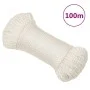 White polypropylene work rope 3 mm 100 m by vidaXL, Ropes and metal cords - Ref: Foro24-153037, Price: 13,16 €, Discount: %