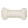 Cuerda de trabajo polipropileno blanco 3 mm 100 m de vidaXL, Sogas y cuerdas metálicas - Ref: Foro24-153037, Precio: 13,39 €,...