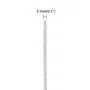 White polypropylene work rope 3 mm 100 m by vidaXL, Ropes and metal cords - Ref: Foro24-153037, Price: 13,16 €, Discount: %