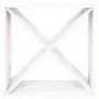 Botellero de madera maciza de pino blanco 62x25x62 cm de vidaXL, Armarios para vino y licores - Ref: Foro24-821760, Precio: 5...