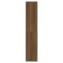 Mueble con espejo y LED marrón roble 91x15x76,5 cm de vidaXL, Tocadores de baño - Ref: Foro24-820450, Precio: 68,85 €, Descue...
