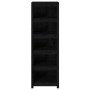 Estantería madera maciza de pino negra 50x35x154 cm de vidaXL, Librerías y estanterías - Ref: Foro24-821718, Precio: 135,23 €...
