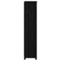 Estantería madera maciza de pino negra 50x35x154 cm de vidaXL, Librerías y estanterías - Ref: Foro24-821718, Precio: 135,23 €...
