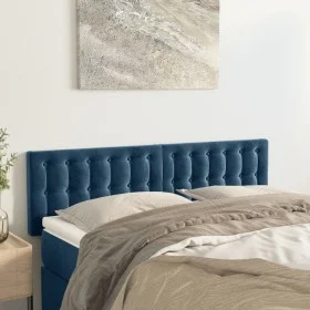 Kopfteile 2 Einheiten dunkelblauer Samt 72x5x78/88 cm von vidaXL, Kopf- und Fußteile - Ref: Foro24-346474, Preis: 53,87 €, Ra...