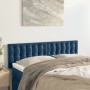 Cabeceros 2 unidades terciopelo azul oscuro 72x5x78/88 cm de vidaXL, Cabeceros y pies de cama - Ref: Foro24-346474, Precio: 5...