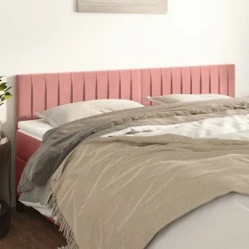 Kopfteile 2 Einheiten aus rosa Samt 80x5x78/88 cm von vidaXL, Kopf- und Fußteile - Ref: Foro24-346269, Preis: 52,72 €, Rabatt: %