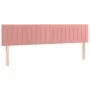 Headboards 2 units of pink velvet 80x5x78/88 cm by vidaXL, Headboards and footboards - Ref: Foro24-346269, Price: 52,72 €, Di...