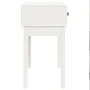 Solid white pine wood console table 76.5x40x75 cm by vidaXL, Side tables - Ref: Foro24-821750, Price: 80,57 €, Discount: %