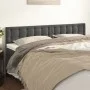 Headboards 2 units of dark gray velvet 80x5x78/88 cm by vidaXL, Headboards and footboards - Ref: Foro24-346491, Price: 67,99 ...