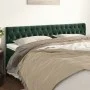 Headboards 2 units of dark green velvet 100x7x78/88 cm by vidaXL, Headboards and footboards - Ref: Foro24-346393, Price: 93,4...