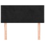 Cabecero de terciopelo negro 80x5x78/88 cm de vidaXL, Cabeceros y pies de cama - Ref: Foro24-346112, Precio: 31,67 €, Descuen...