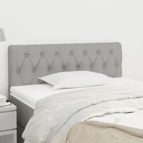 Kopfteil aus hellgrauem Stoff, 100 x 7 x 78/88 cm von vidaXL, Kopf- und Fußteile - Ref: Foro24-346326, Preis: 38,90 €, Rabatt: %