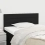 Black fabric headboard 90x5x78/88 cm by vidaXL, Headboards and footboards - Ref: Foro24-346118, Price: 35,90 €, Discount: %