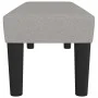 Banco de tela gris claro 100x30x30 cm de vidaXL, Bancos - Ref: Foro24-346644, Precio: 42,74 €, Descuento: %