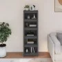 Estantería madera maciza de pino gris 50x35x154 cm de vidaXL, Librerías y estanterías - Ref: Foro24-821716, Precio: 115,65 €,...