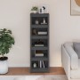 Estantería madera maciza de pino gris 50x35x154 cm de vidaXL, Librerías y estanterías - Ref: Foro24-821716, Precio: 116,96 €,...