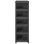 Estantería madera maciza de pino gris 50x35x154 cm de vidaXL, Librerías y estanterías - Ref: Foro24-821716, Precio: 115,65 €,...