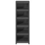 Estantería madera maciza de pino gris 50x35x154 cm de vidaXL, Librerías y estanterías - Ref: Foro24-821716, Precio: 116,96 €,...