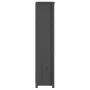 Estantería madera maciza de pino gris 50x35x154 cm de vidaXL, Librerías y estanterías - Ref: Foro24-821716, Precio: 115,65 €,...