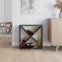 Botellero de madera maciza de pino gris 62x25x62 cm de vidaXL, Armarios para vino y licores - Ref: Foro24-821761, Precio: 57,...