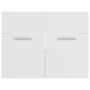 Juego de muebles de baño madera de ingeniería blanco de vidaXL, Muebles de baño - Ref: Foro24-3071225, Precio: 277,36 €, Desc...