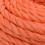 Cuerda de trabajo polipropileno naranja 10 mm 25 m de vidaXL, Sogas y cuerdas metálicas - Ref: Foro24-152933, Precio: 13,19 €...