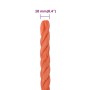 Cuerda de trabajo polipropileno naranja 10 mm 25 m de vidaXL, Sogas y cuerdas metálicas - Ref: Foro24-152933, Precio: 13,19 €...