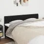 Cabeceros 2 unidades de tela negro 100x7x78/88 cm de vidaXL, Cabeceros y pies de cama - Ref: Foro24-346384, Precio: 71,61 €, ...