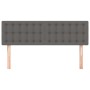 Cabeceros 2 unidades cuero sintético gris 72x5x78/88 cm de vidaXL, Cabeceros y pies de cama - Ref: Foro24-346468, Precio: 55,...