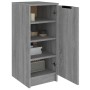 Zapatero de madera contrachapada gris Sonoma 30x35x70 cm de vidaXL, Zapateros y organizadores de calzado - Ref: Foro24-817100...