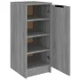 Zapatero de madera contrachapada gris Sonoma 30x35x70 cm de vidaXL, Zapateros y organizadores de calzado - Ref: Foro24-817100...