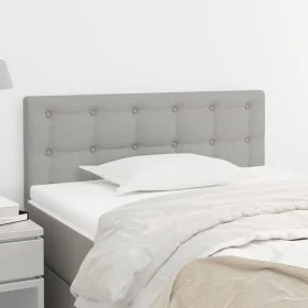 Kopfteil aus hellgrauem Stoff, 90 x 5 x 78/88 cm von vidaXL, Kopf- und Fußteile - Ref: Foro24-346416, Preis: 37,58 €, Rabatt: %