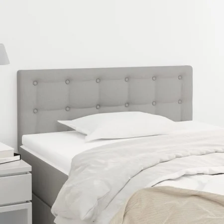 Light gray fabric headboard 90x5x78/88 cm by vidaXL, Headboards and footboards - Ref: Foro24-346416, Price: 37,58 €, Discount: %