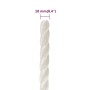 Cuerda de trabajo polipropileno blanco 10 mm 250 m de vidaXL, Sogas y cuerdas metálicas - Ref: Foro24-153053, Precio: 68,14 €...