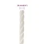 White polypropylene work rope 10 mm 250 m by vidaXL, Ropes and metal cords - Ref: Foro24-153053, Price: 66,90 €, Discount: %