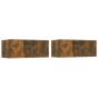 Muebles de TV 2 uds madera ingeniería color roble 80x30x30 cm de vidaXL, Muebles TV - Ref: Foro24-820463, Precio: 61,35 €, De...