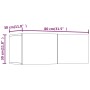 Muebles de TV 2 uds madera ingeniería color roble 80x30x30 cm de vidaXL, Muebles TV - Ref: Foro24-820463, Precio: 61,35 €, De...