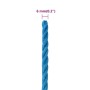 Cuerda de trabajo polipropileno azul 6 mm 50 m de vidaXL, Sogas y cuerdas metálicas - Ref: Foro24-152963, Precio: 9,74 €, Des...