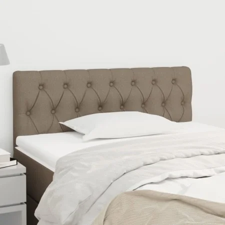 Kopfteil aus taupegrauem Stoff, 90 x 7 x 78/88 cm von vidaXL, Kopf- und Fußteile - Ref: Foro24-346316, Preis: 42,22 €, Rabatt: %
