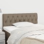 Cabecero de tela gris taupe 90x7x78/88 cm de vidaXL, Cabeceros y pies de cama - Ref: Foro24-346316, Precio: 42,81 €, Descuent...