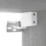 Armario de baño con espejo color gris Sonoma 64x20x67 cm de vidaXL, Tocadores de baño - Ref: Foro24-817067, Precio: 76,51 €, ...