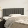 Dark gray velvet headboard 100x5x78/88 cm by vidaXL, Headboards and footboards - Ref: Foro24-346237, Price: 40,54 €, Discount: %