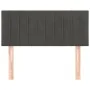 Dark gray velvet headboard 100x5x78/88 cm by vidaXL, Headboards and footboards - Ref: Foro24-346237, Price: 40,54 €, Discount: %