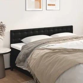 Kopfteile 2 Einheiten aus schwarzem Kunstleder 100x5x78/88 cm von vidaXL, Kopf- und Fußteile - Ref: Foro24-346524, Preis: 51,...